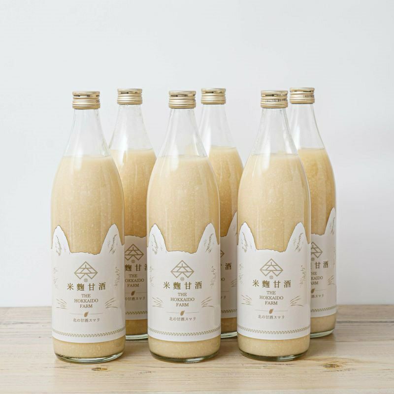 【送料無料】北の甘酒スマリ900ml×6本まとめて21%お得