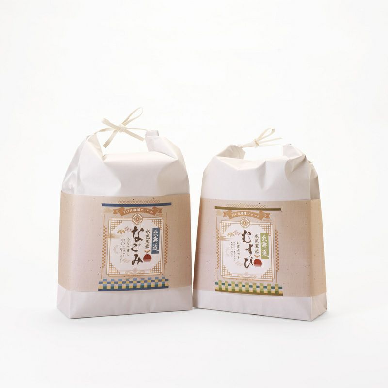 【令和4年産】北海道　水芭蕉米なごみ＋むすび食べ比べセット 10kg